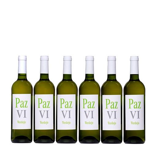 Vino Blanco Verdejo seco afrutado vino joven calidad suprema Paz VI