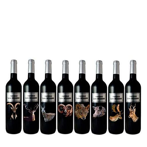 Colección "FAUNA IBERICA" Vino Tinto Caja Especial 8 Botellas de 750 ml
