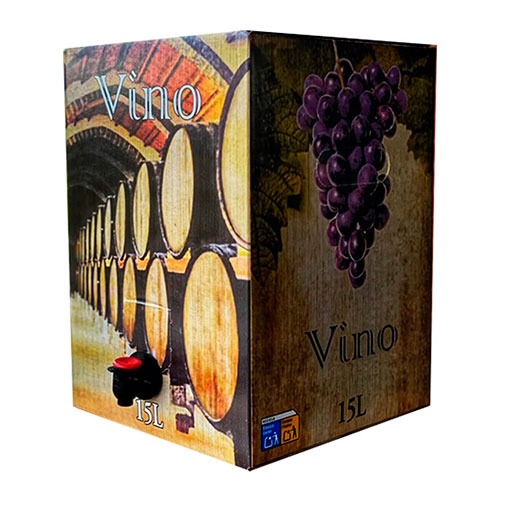 PACK: 2 Bag in Box 15 Litros Vino cosechero vino tinto joven de Bodega Los Corzos (Equivalente a 40 Botellas de 750 ml)
