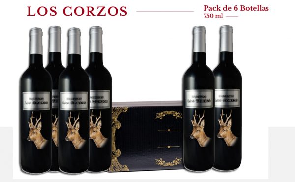 Lote 25 Cajas de 6 Botellas Los Corzos Premium