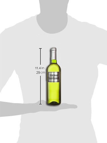 Vino blanco etiqueta metálica