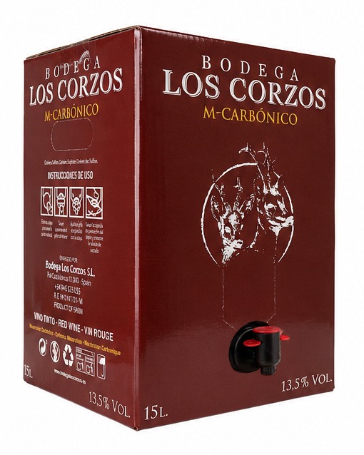 Bag in Box 15L Vino Tinto Maceración Carbónica 13,5 % Vol 2 Bag in Box 15L Vino Tinto Maceración Carbónica 13,5 % Vol - Imagen 2